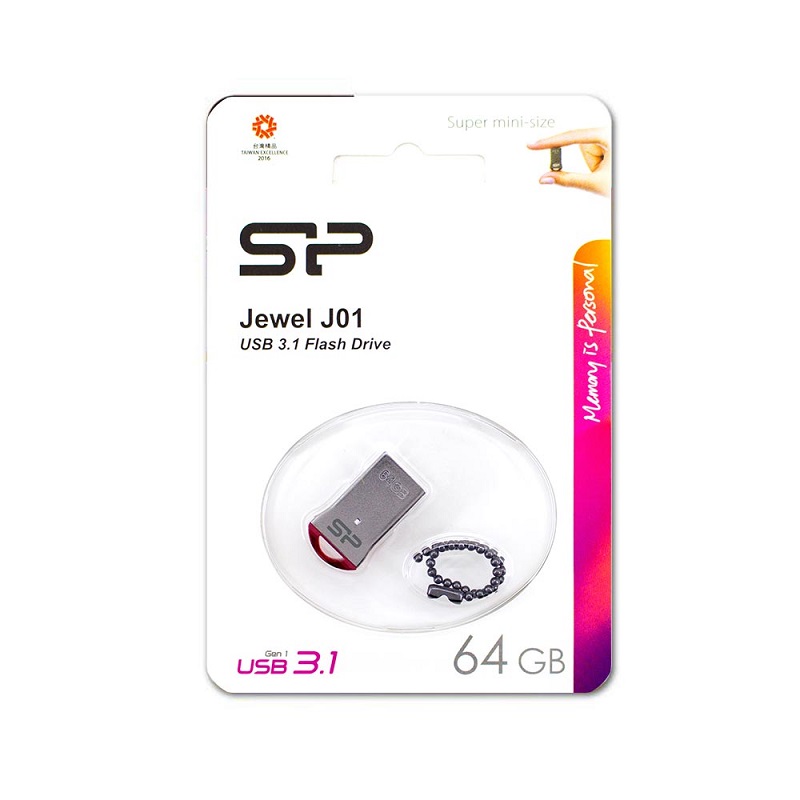فلش مموری 64 گیگابایت سیلیکون پاور مدل Silicon Power Jewel J01 USB 3.2 با گارانتی شرکتی