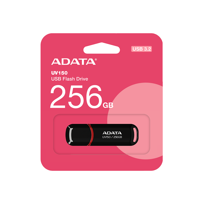 فلش مموری 256 گیگابایت ای دیتا مدل Adata UV150 USB3.2 با گارانتی شرکتی
